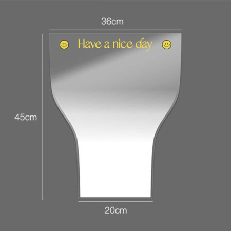Цветочный Конус "Have a Nice Day" (30 шт.) - #112 Полупрозрачный